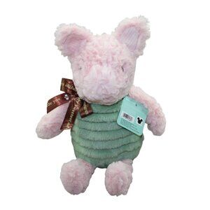 Kids Preferred Piglet Winnie the Pooh Disney Baby Infant Plush Toy Green 12" NWT